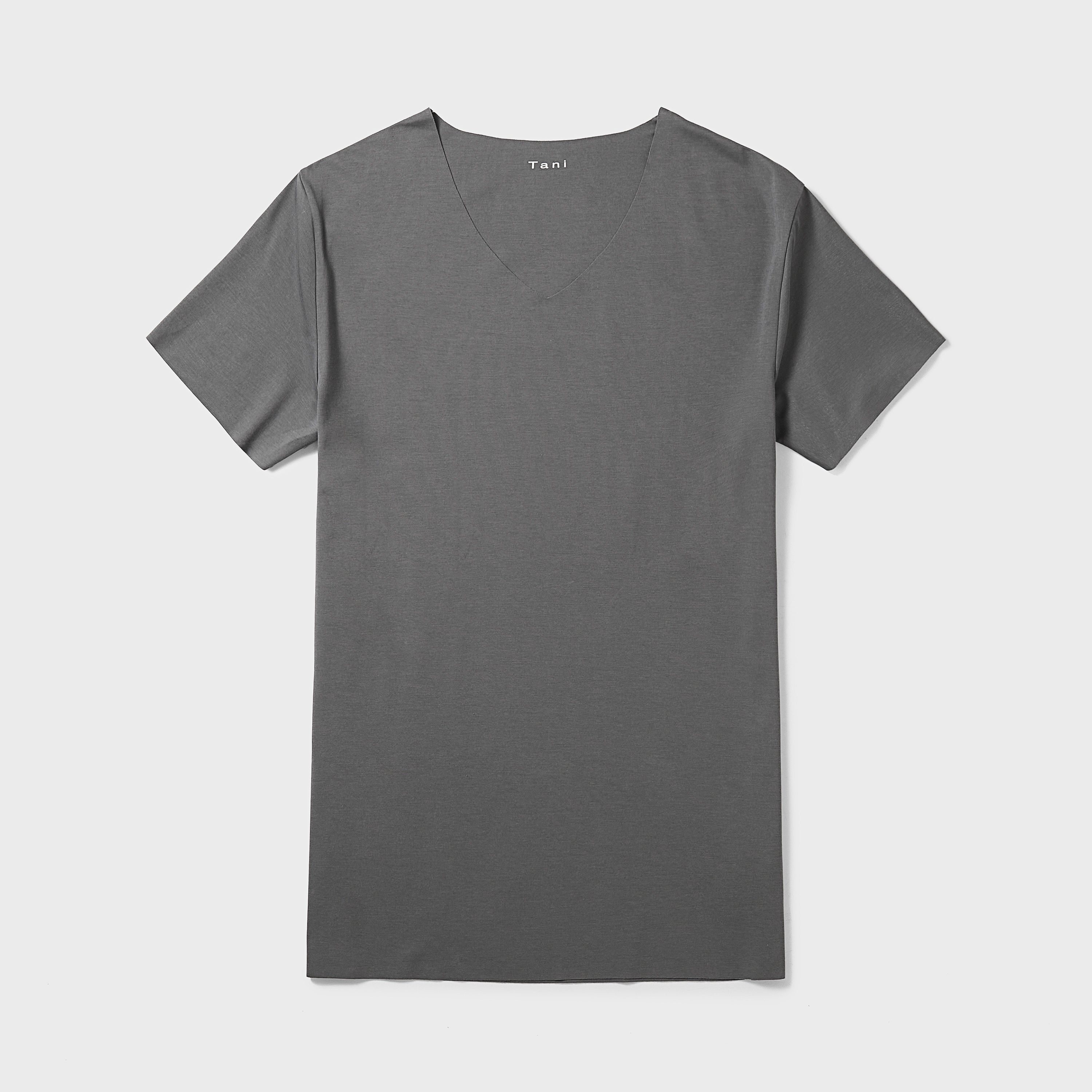 Freeform Seamless Cotton V-Neck Tee
