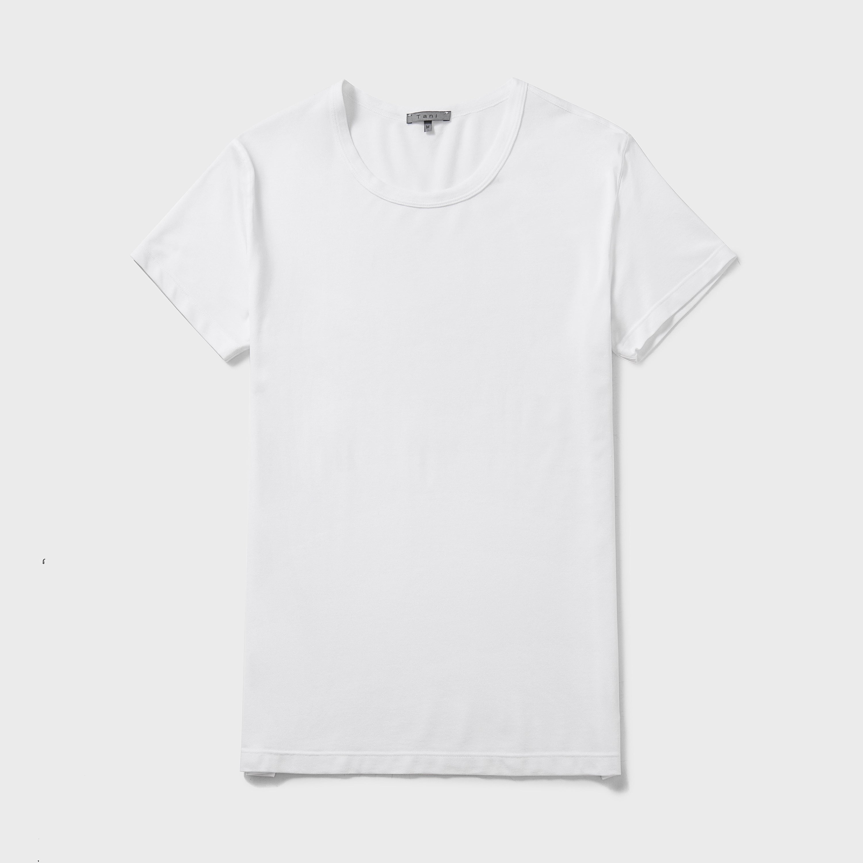 Breathable TENCEL™ Lyocell pique knit tee for active comfort and cooling airflow.