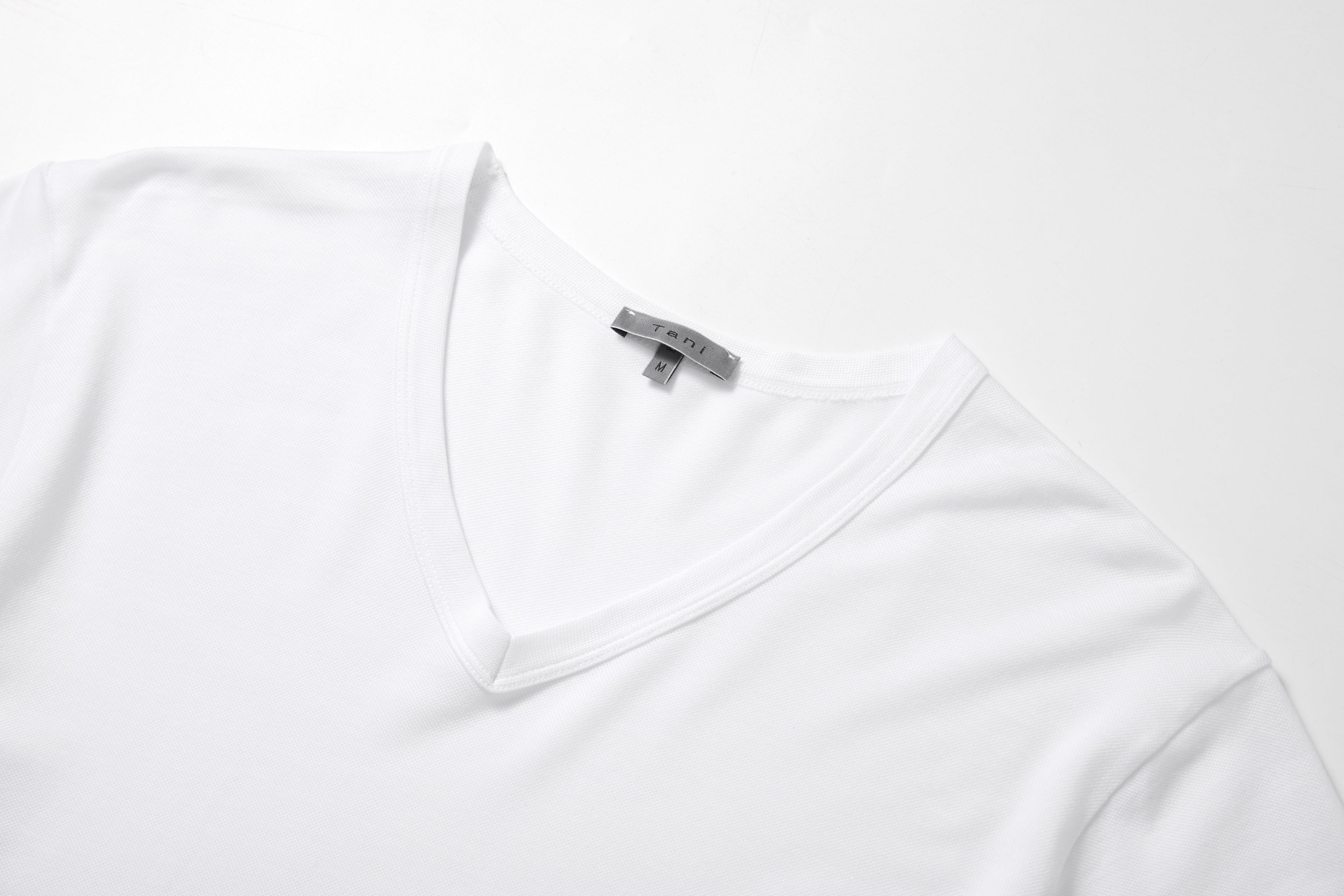 Breathable TENCEL™ Lyocell V-Neck Tee for active comfort and all-day freshness.