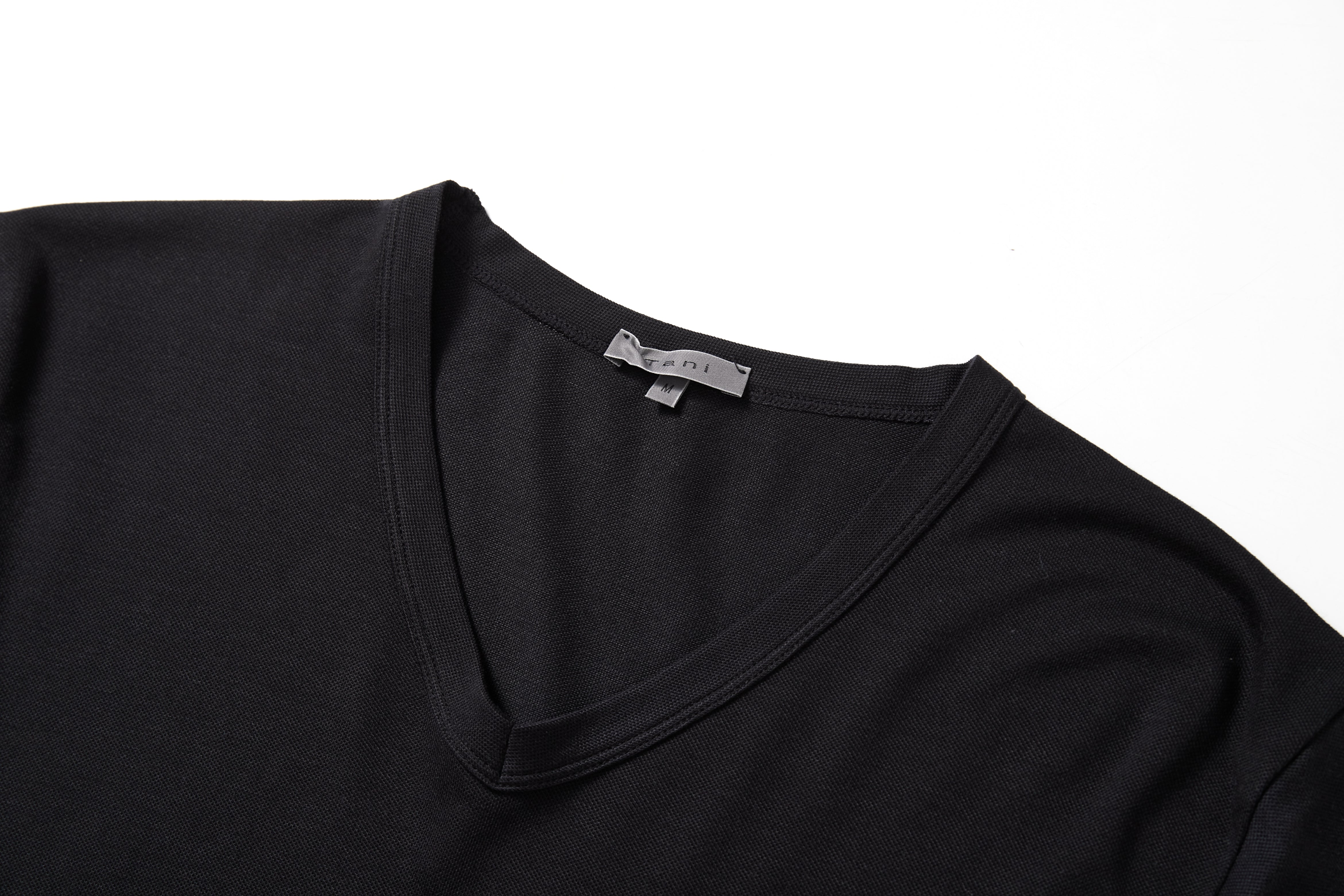 Breathable TENCEL™ Lyocell V-Neck Tee for active comfort and cooling airflow.
