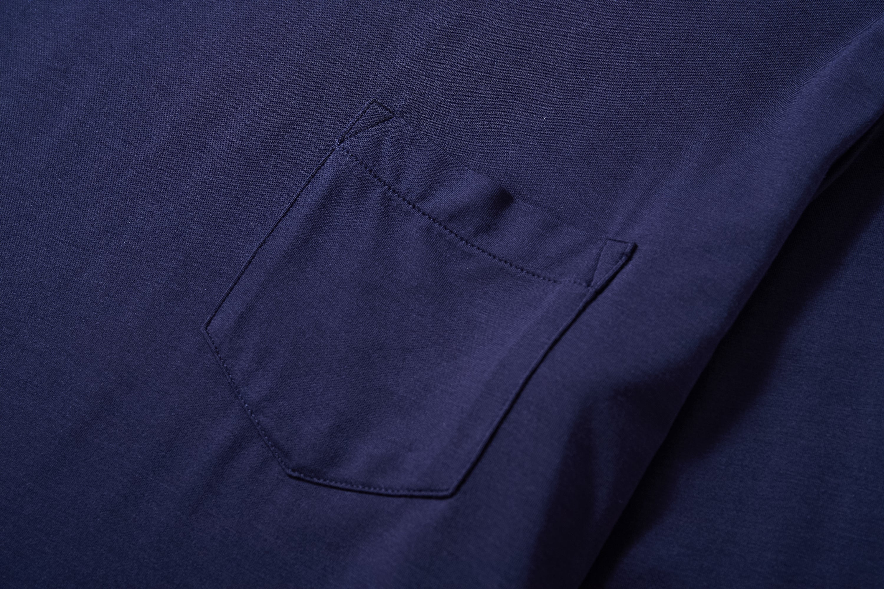 Silktouch TENCEL™ Modal Air Long Sleeve Tee with Chest Pocket