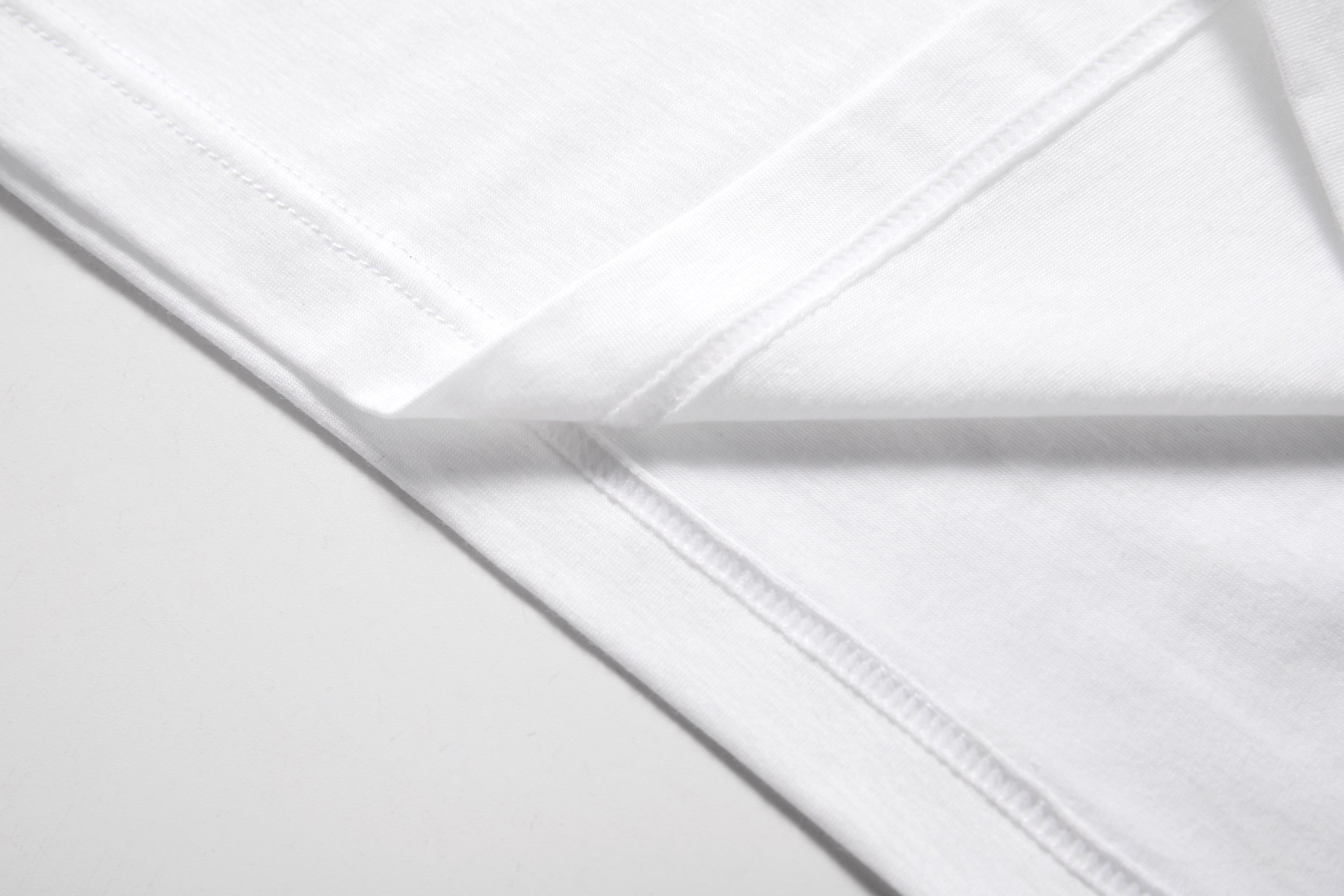 Swiss Cotton™ Seamless V Neck Short Sleeve Tee