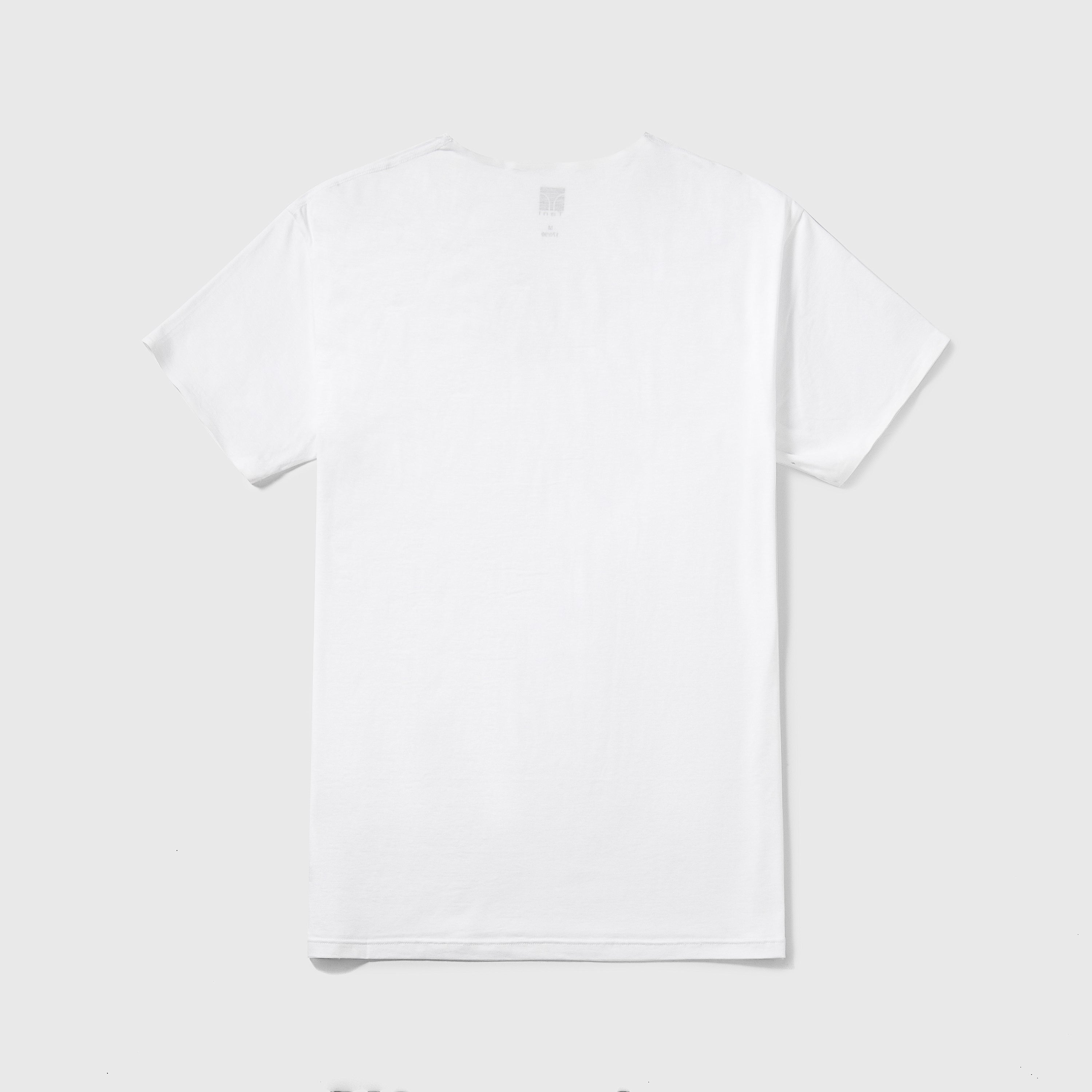 Swiss Cotton™ Seamless V Neck Short Sleeve Tee