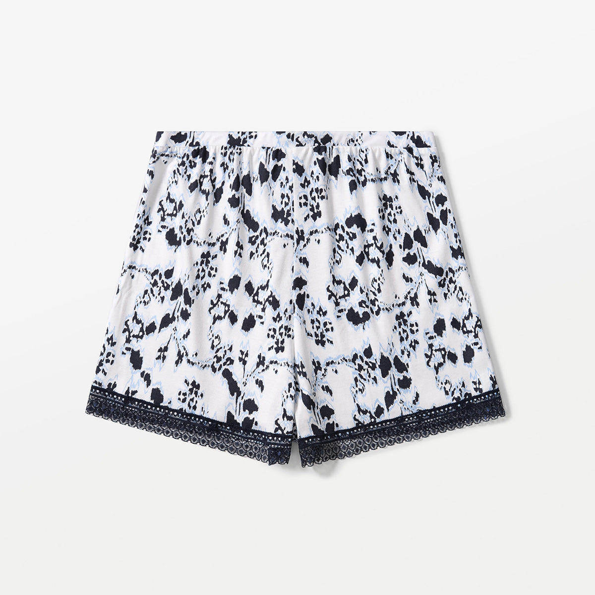 Swiss Harmony Lace Trim Lounge Shorts