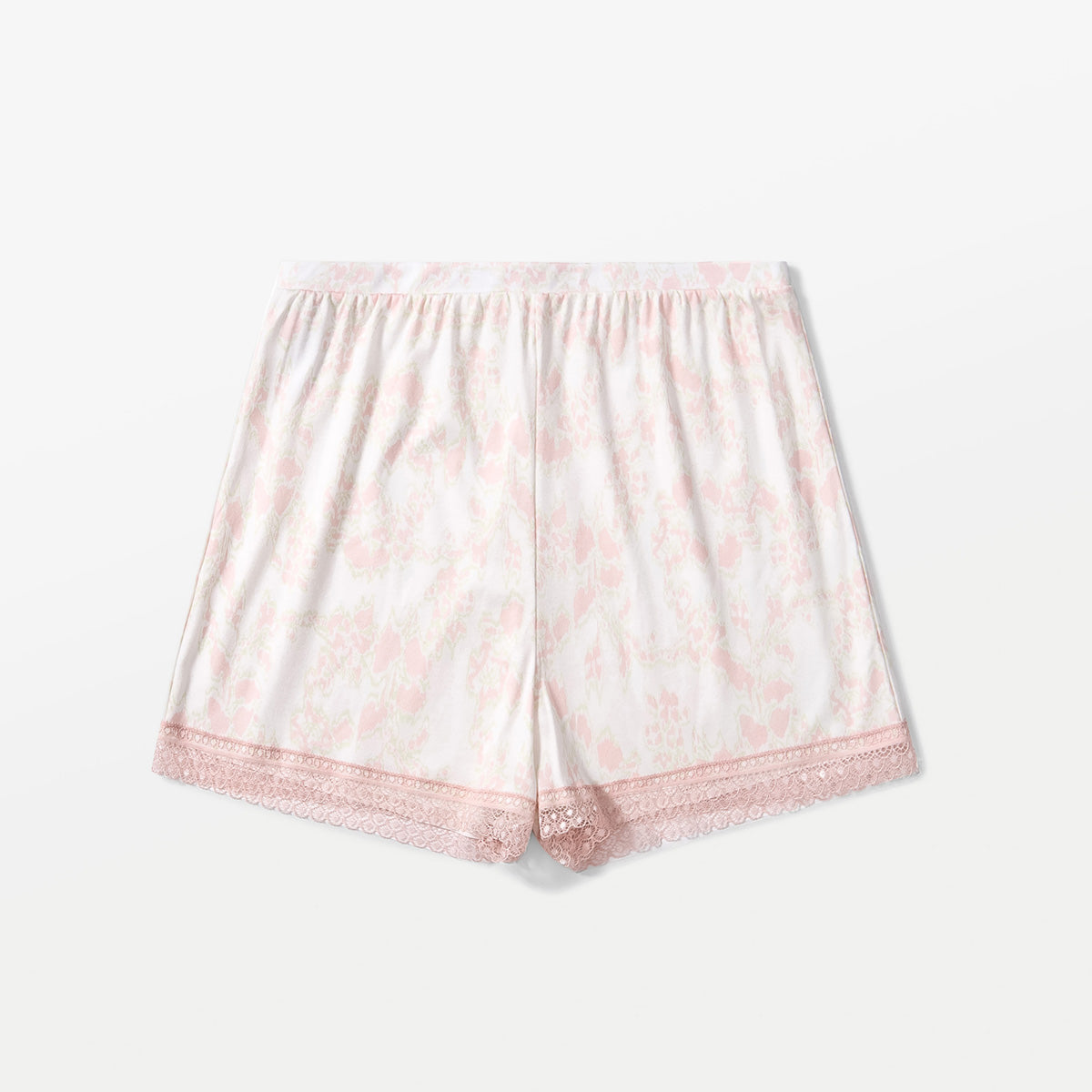 Swiss Harmony Lace Trim Lounge Shorts