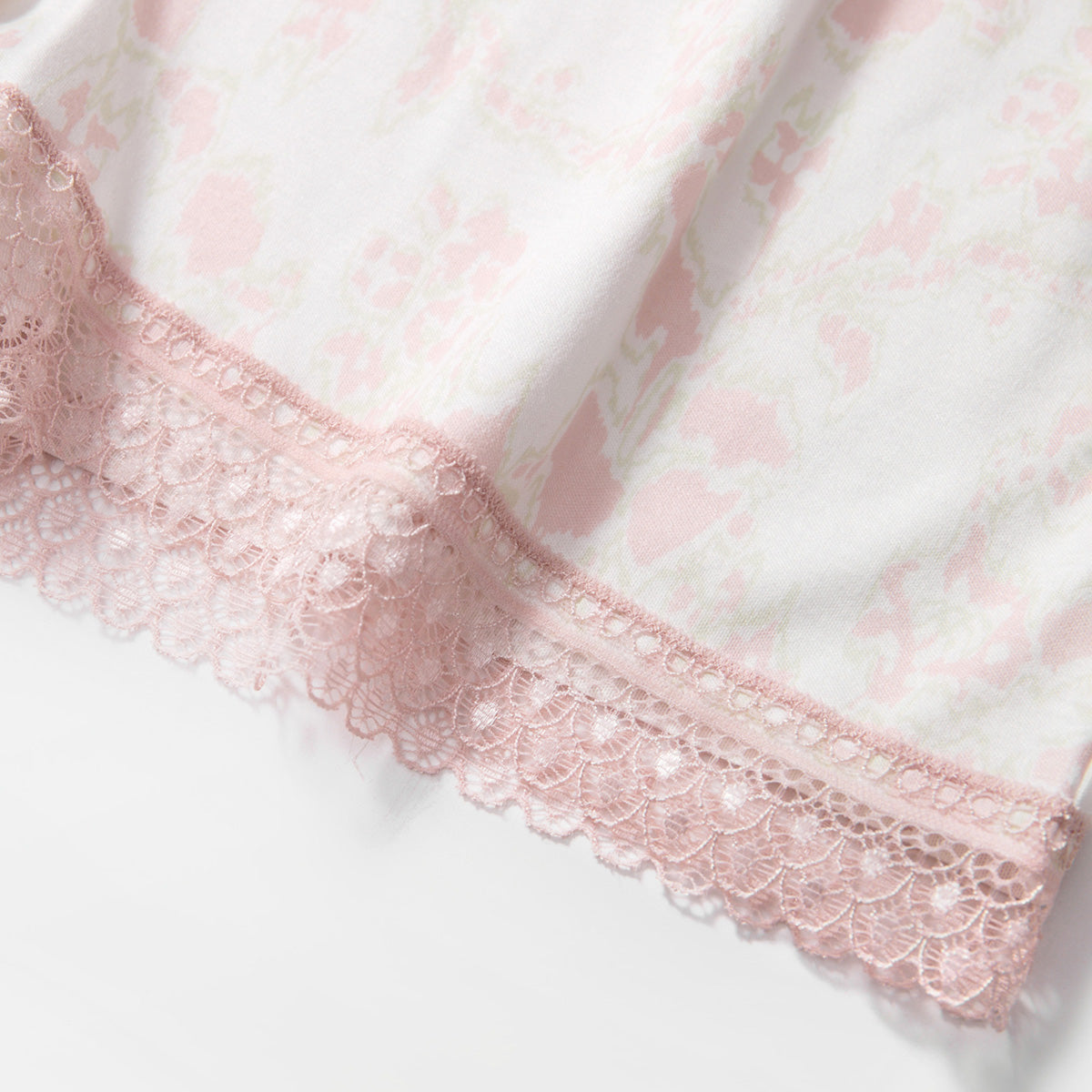 Swiss Harmony Lace Trim Lounge Shorts