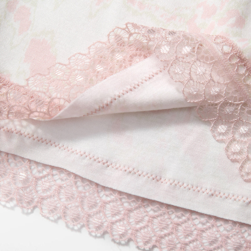 Swiss Harmony Lace Trim Lounge Shorts