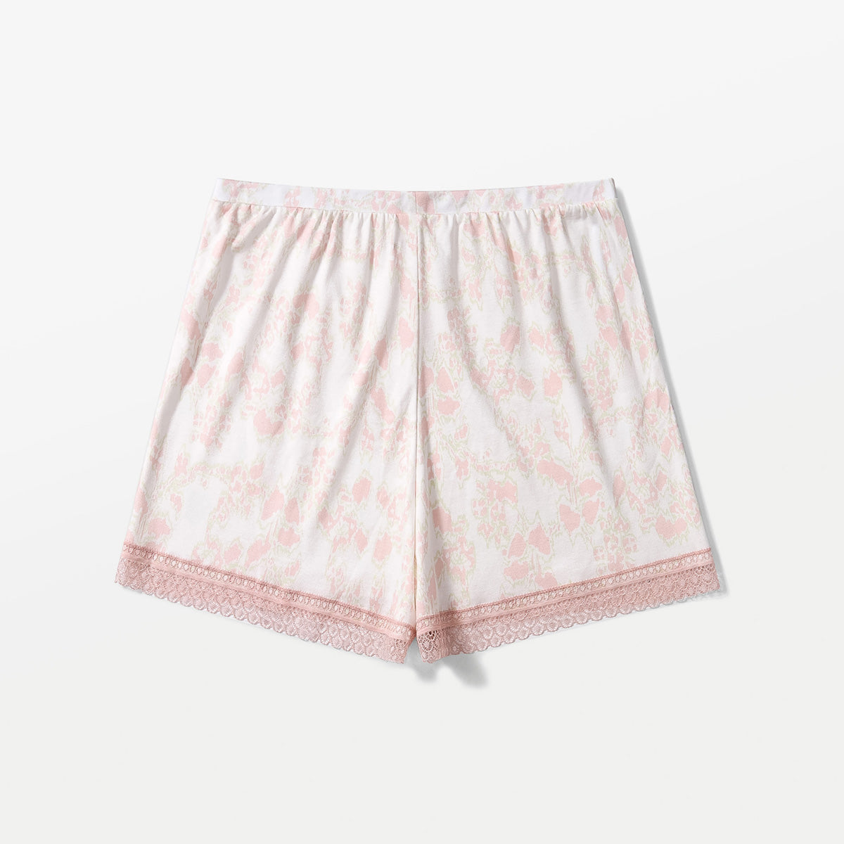 Swiss Harmony Lace Trim Lounge Shorts