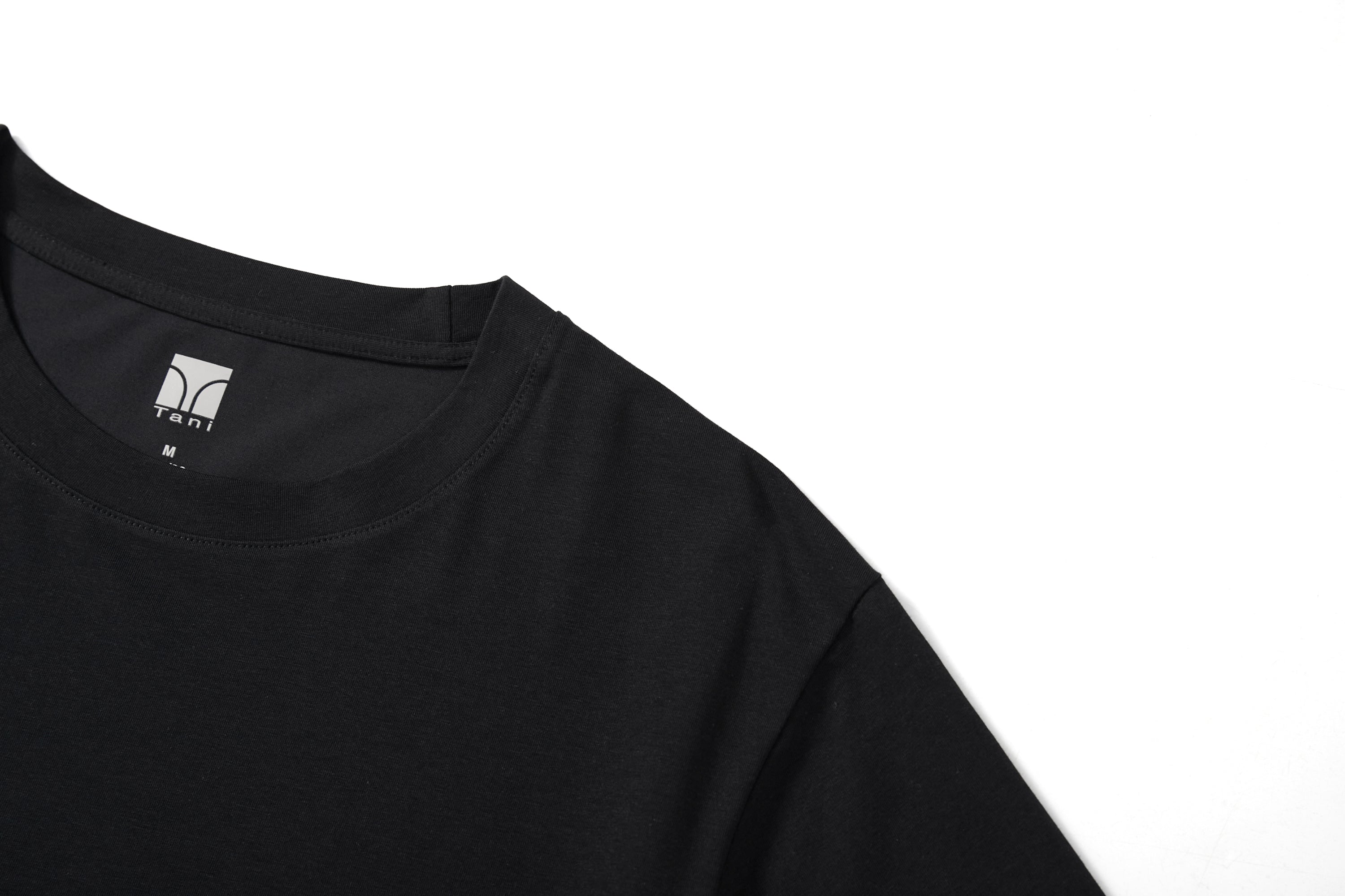 Men's Cool Cotton Relaxed Tee in lightweight fabric, perfect for casual comfort and style.