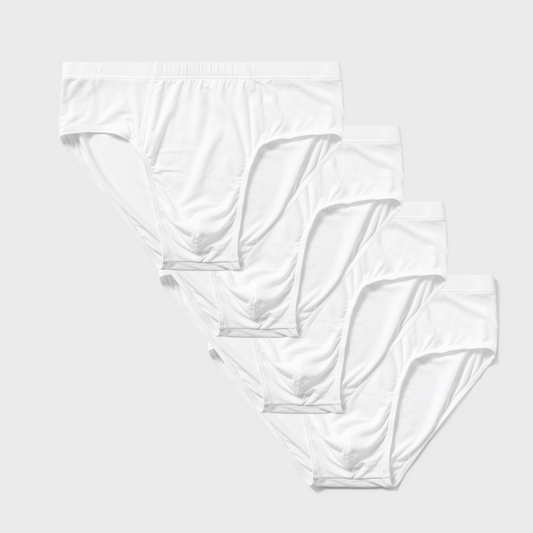 4 Pack Silktouch TENCEL™ Modal Air Briefs with soft stretch waistband and breathable fabric.