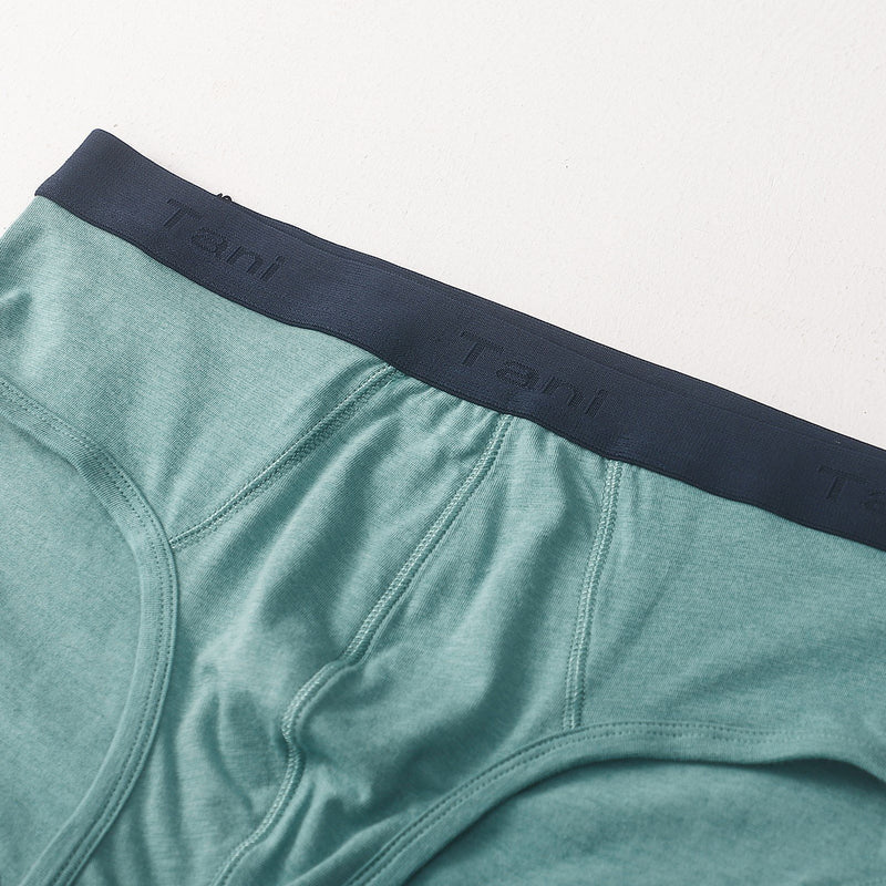 Cupro Cotton Jacquard Waistband Brief - Tani Comfort - Brief