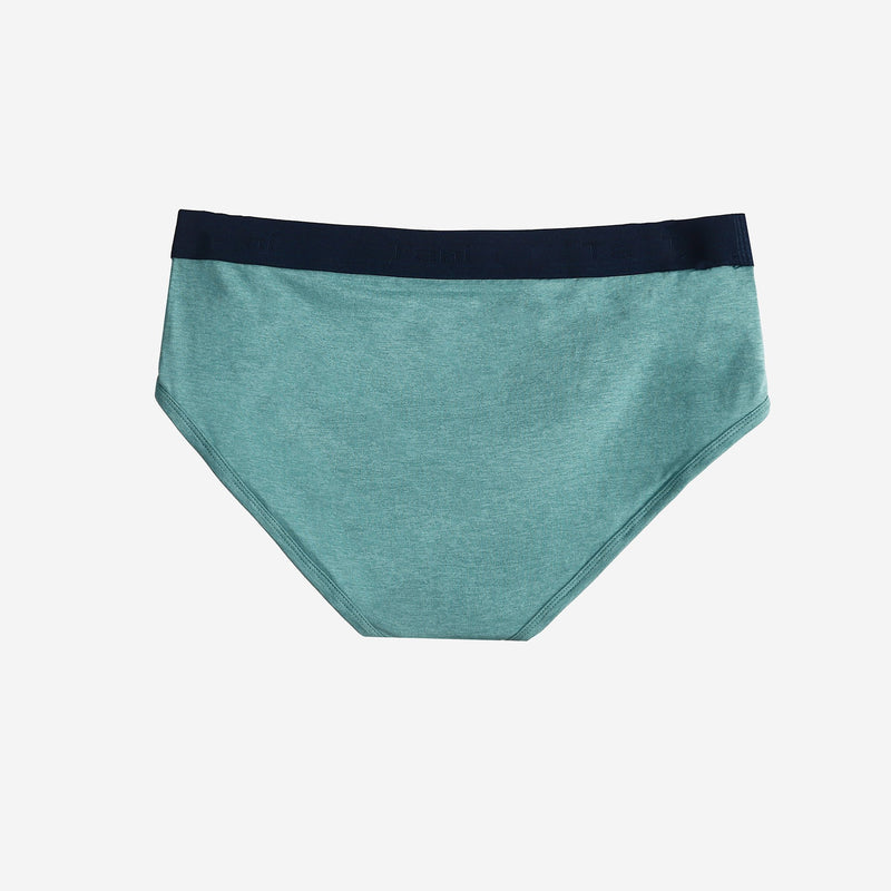 Cupro Cotton Jacquard Waistband Brief - Tani Comfort - Brief
