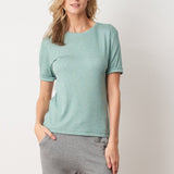 Green Round Neck Tee - Tani Comfort - Tee