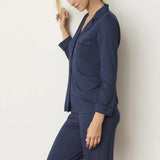 Jacquard Long Sleeve Pyjama Set - Tani Comfort - Pyjama
