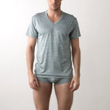 Luxeline V Neck Short Sleeve Tee - Tani Comfort - Tee