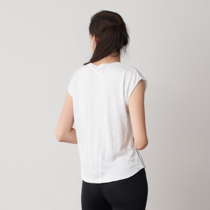Sea Breeze Cap Sleeve Tee - Tani Comfort - Tee
