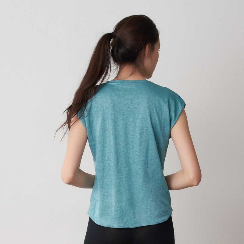 Sea Breeze Cap Sleeve Tee - Tani Comfort - Tee