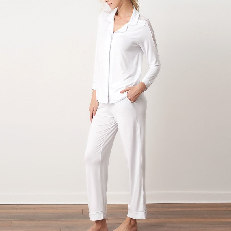 Silktouch Long Sleeve Pyjama Set - Tani Comfort - Pyjama