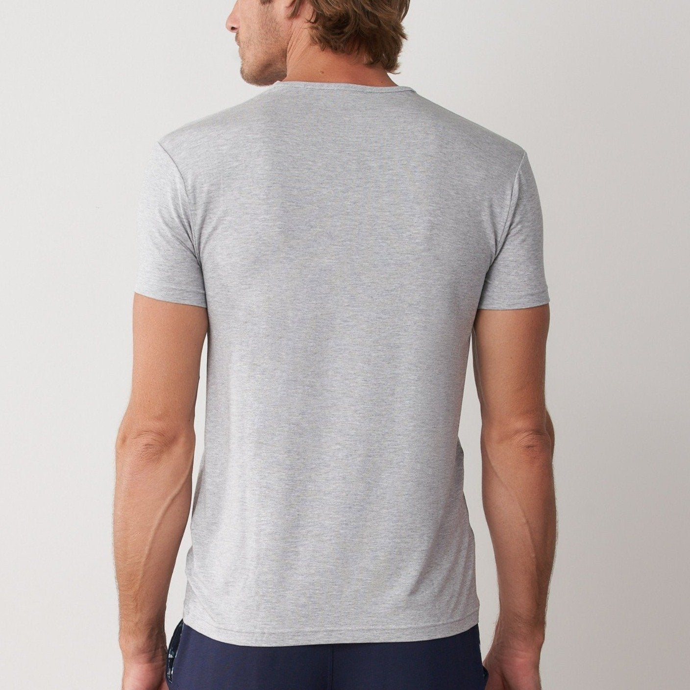 Silktouch Low Cut V Neck Short Sleeve Tee - Tani Comfort - Tee