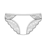 Silktouch Panty with Lace - Tani Comfort - Panty