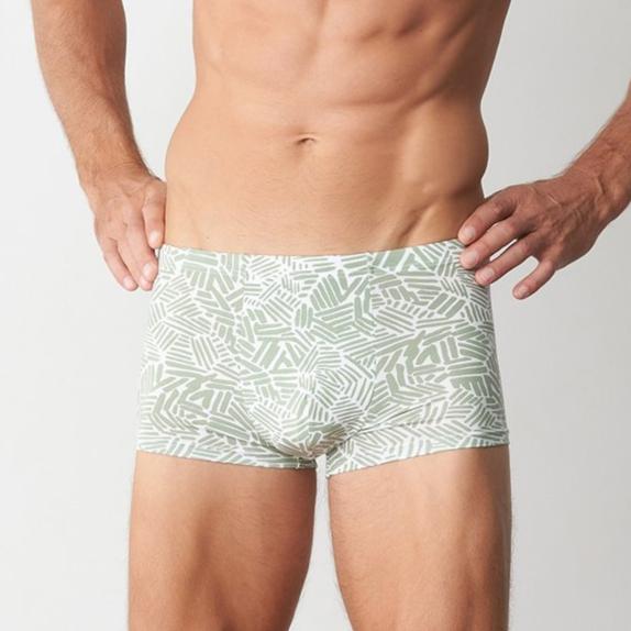 Silktouch Printed Boxer Trunk - Tani Comfort - Boxer