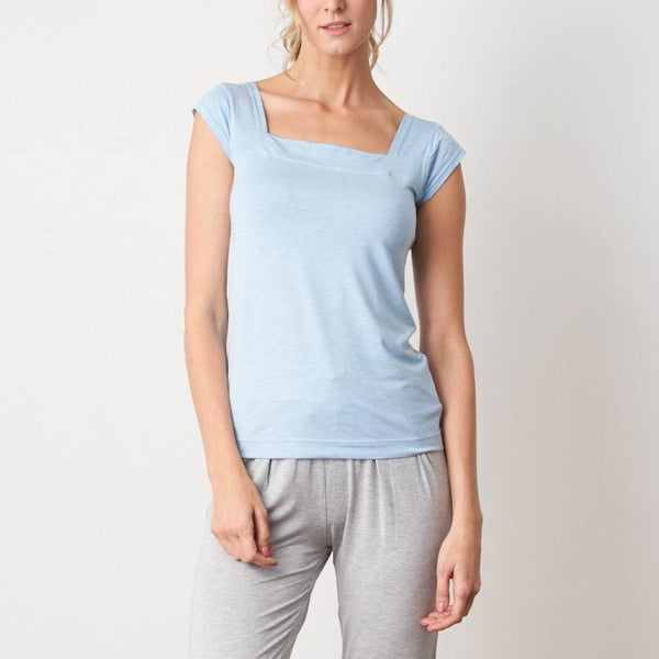 Silktouch square Neck Tee - Tani Comfort - Tee
