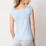 Silktouch square Neck Tee - Tani Comfort - Tee