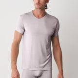 Silktouch V Neck Short Sleeve Tee Seasonal Colors - Tani Comfort - Tee