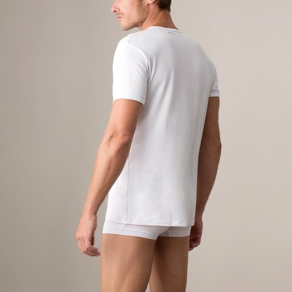 Silktouch V Neck Short Sleeve Tee - Tani Comfort - Tee