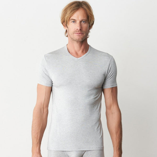 Silktouch V Neck Short Sleeve Tee - Tani Comfort - Tee