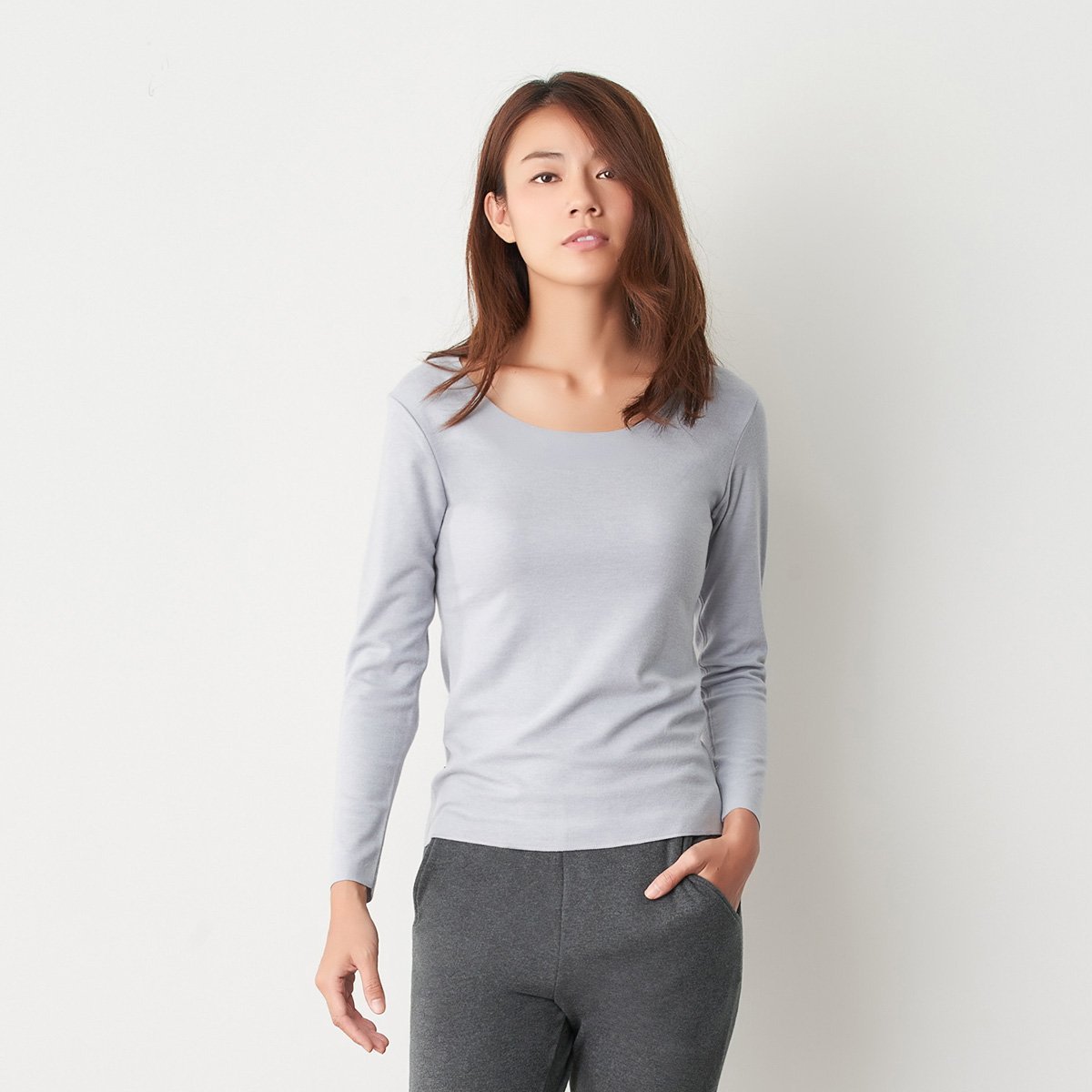 SuperSoft Freecut Round Neck Top - Tani Comfort - Top