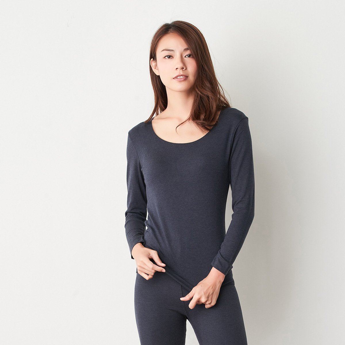 SuperSoft Freecut Round Neck Top - Tani Comfort - Top