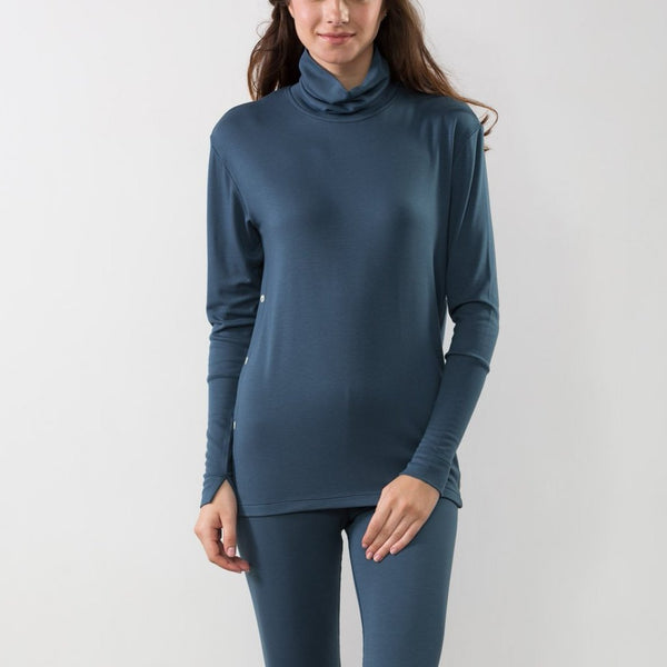 SuperSoft Turtle Neck Long Sleeve Top - Tani Comfort - Turtle Neck Top