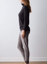 Wild Silk Turtle Neck Long Sleeve Top - Tani Comfort - Turtle Neck Top
