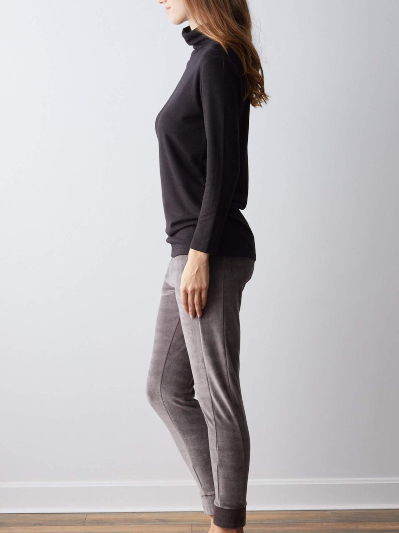 Wild Silk Turtle Neck Long Sleeve Top - Tani Comfort - Turtle Neck Top
